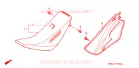 SELLE   COUVERCLE LATERAL DROIT pour Honda XR 650 de 2006