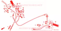 LEVIER DE GUIDON   CABLE pour Honda XR 70 de 2001