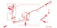 PEDALE pour Honda XR 70 de 2001
