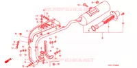 SILENCIEUX D'ECHAPPEMENT pour Honda XR 70 de 2001