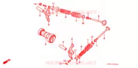 ARBRE A CAMES   SOUPAPE pour Honda XR 70 de 1999