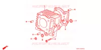 CYLINDRE pour Honda XR 70 de 1999