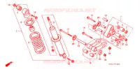 AMORTISSEUR ARRIERE pour Honda XR 80 de 1993
