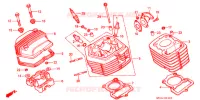 CULASSE pour Honda XR 80 de 1993