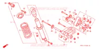 AMORTISSEUR ARRIERE pour Honda XR 80 de 1995