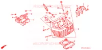 CULASSE pour Honda XR 80 de 1995