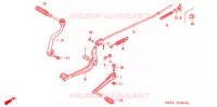 PEDALE pour Honda XR 80 de 1995