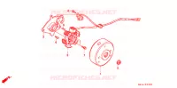 ALTERNATEUR pour Honda XR 80 de 1996