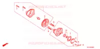 POMPE A HUILE pour Honda XR 80 de 1996