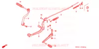 PEDALE pour Honda XR 80 de 1997