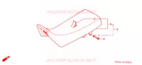 SELLE (1) pour Honda XR 80 de 1997
