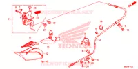 LEVIER DE FREIN DE STATIONNEMENT pour Honda X ADV 750 de 2018