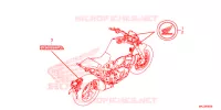AUTOCOLLANTS pour Honda CB 1000 R ABS de 2019