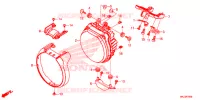 PHARE pour Honda CB 1000 R ABS de 2019