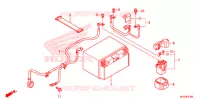 BATTERIE pour Honda CROSSTOURER 1200 S RED de 2018