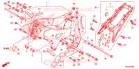 CADRE pour Honda CROSSTOURER 1200 S RED de 2018