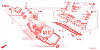 COUVRE CULASSE pour Honda CROSSTOURER 1200 S RED de 2018