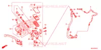 MAITRE CYLINDRE DE FREIN AVANT pour Honda CROSSTOURER 1200 S RED de 2018