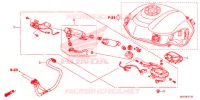 POMPE A ESSENCE pour Honda CROSSTOURER 1200 S RED de 2018