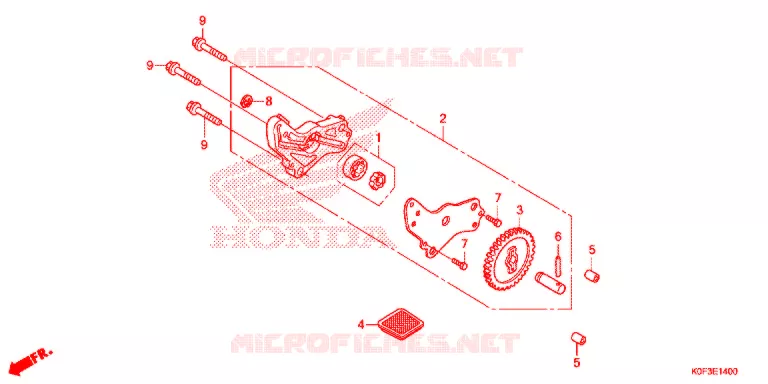 POMPE A HUILE Honda MOTO 125 MONKEY 2020  Z125MAK
