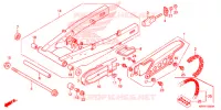 BRAS OSCILLANT pour Honda XR 150 de 2015