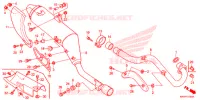 SILENCIEUX D'ECHAPPEMENT pour Honda XR 150 de 2015