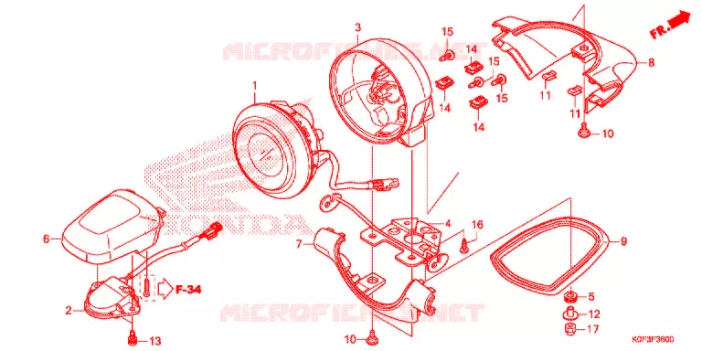 FEU ARRIERE Honda MOTO 125 MONKEY 2021  Z125MK