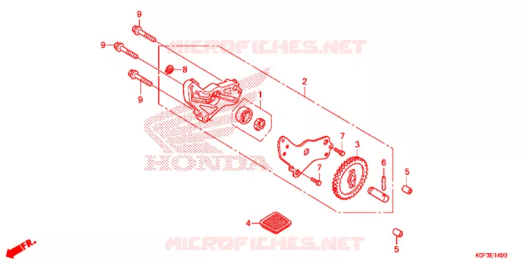 POMPE A HUILE Honda MOTO 125 MONKEY 2021  Z125MK