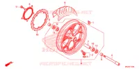 ROUE AVANT pour Honda NC 750 INTEGRA de 2018