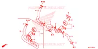 VALVE DE COMMANDE D'INJECTION D'AIR pour Honda CB 650 F ABS WHITE de 2018