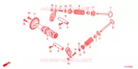 ARBRE A CAMES   SOUPAPE pour Honda LEAD 125 de 2018