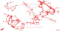 GUIDON   CARENAGE pour Honda LEAD 125 de 2018