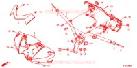 GUIDON   CARENAGE pour Honda LEAD 125 de 2018