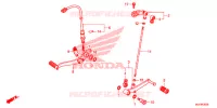 PEDALE pour Honda CBR 650 F de 2018