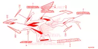 T (2A,2AC,2CM) pour Honda CBR 650 F de 2018