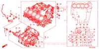 CARTER MOTEUR pour Honda CBR 650 F RED de 2018