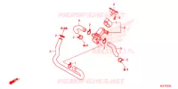 VALVE DE COMMANDE D'INJECTION D'AIR pour Honda CBR 650 F RED de 2018