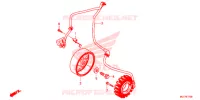 ALTERNATEUR pour Honda CBR 650 F RED de 2018
