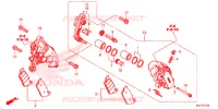 ETRIER DE FREIN AVANT pour Honda CBR 650 F RED de 2018