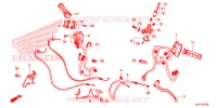 LEVIER DE GUIDON   CABLE   COMMODO pour Honda CBR 650 F RED de 2018