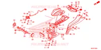 FEU ARRIERE pour Honda CBR 1000 BLACK de 2017