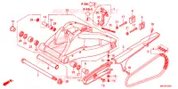 BRAS OSCILLANT pour Honda CBR 1000 VICTORY RED de 2017