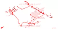 CLIGNOTANT pour Honda CBR 1000 VICTORY RED de 2017