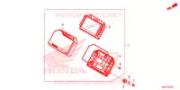 COMPTEUR pour Honda CBR 1000 VICTORY RED de 2017