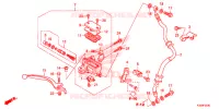 MAITRE CYLINDRE DE FREIN AVANT (STANDARD) pour Honda CBR 300 R de 2017