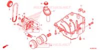 CARTER   POMPE   FILTRE A HUILE pour Honda CB 500 F ABS de 2017