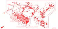 CORPS DE PAPILLON pour Honda CB 500 F ABS de 2017