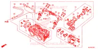 CORPS DE PAPILLON pour Honda CB 500 X de 2017