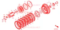 EMBRAYAGE pour Honda CB 500 X de 2017