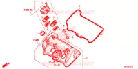 COUVRE CULASSE pour Honda AFRICA TWIN 1000 RED de 2018